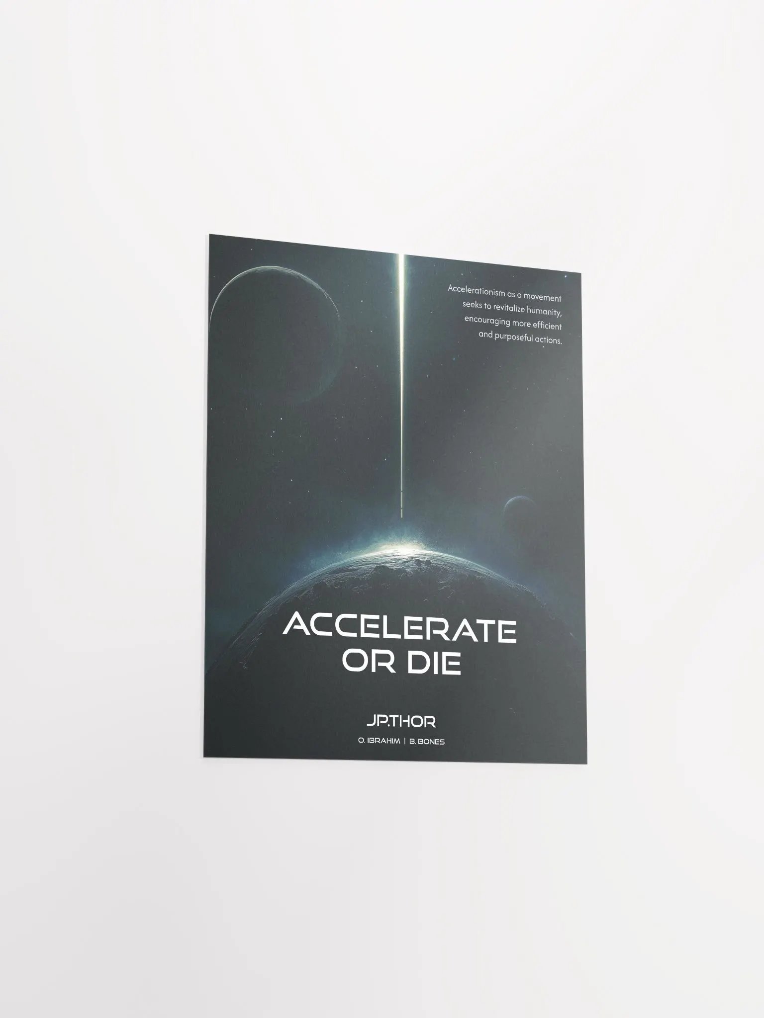 Accelerate or Die: Matte Poster product image (13)