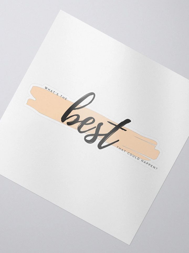 What's The Best Kiss-Cut Sticker product image (2)