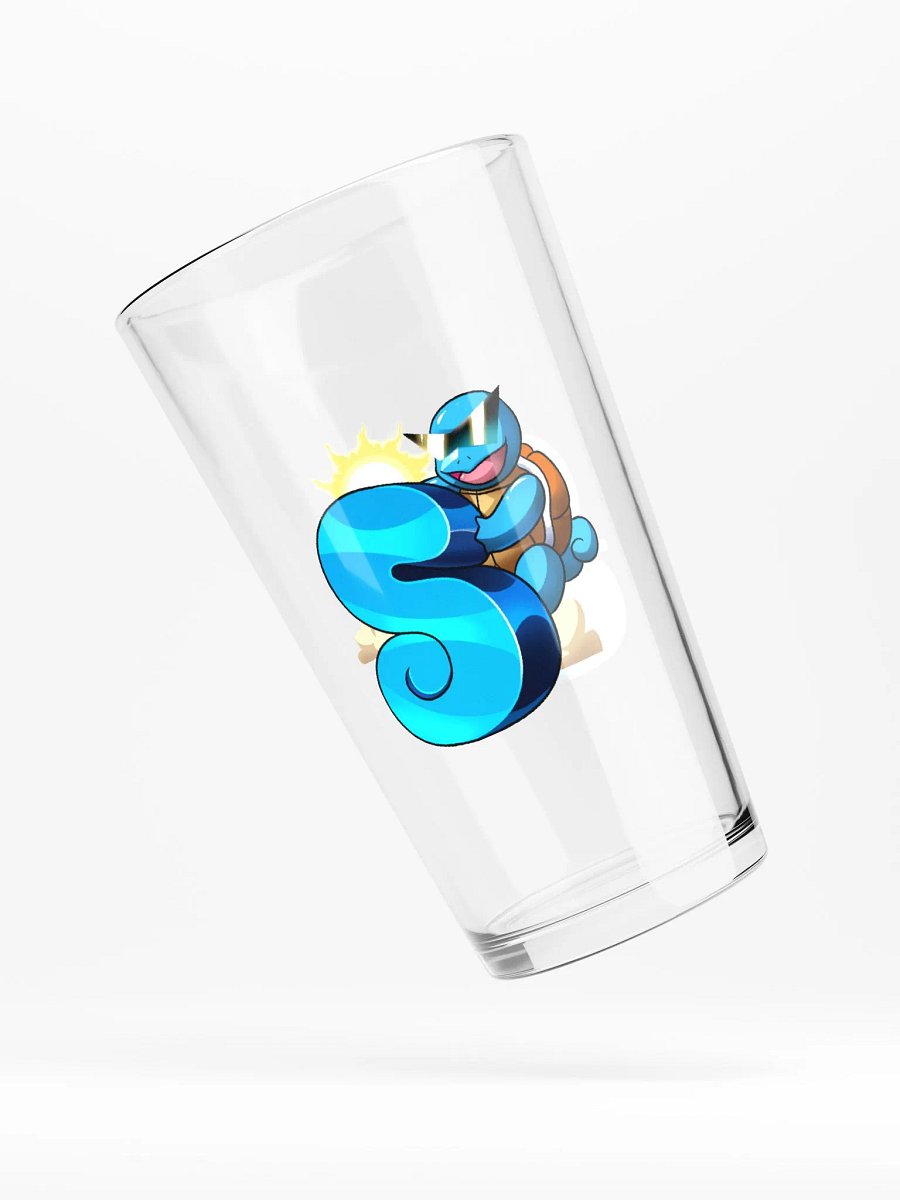 Squad Squirtle Pint Glass product image (4)