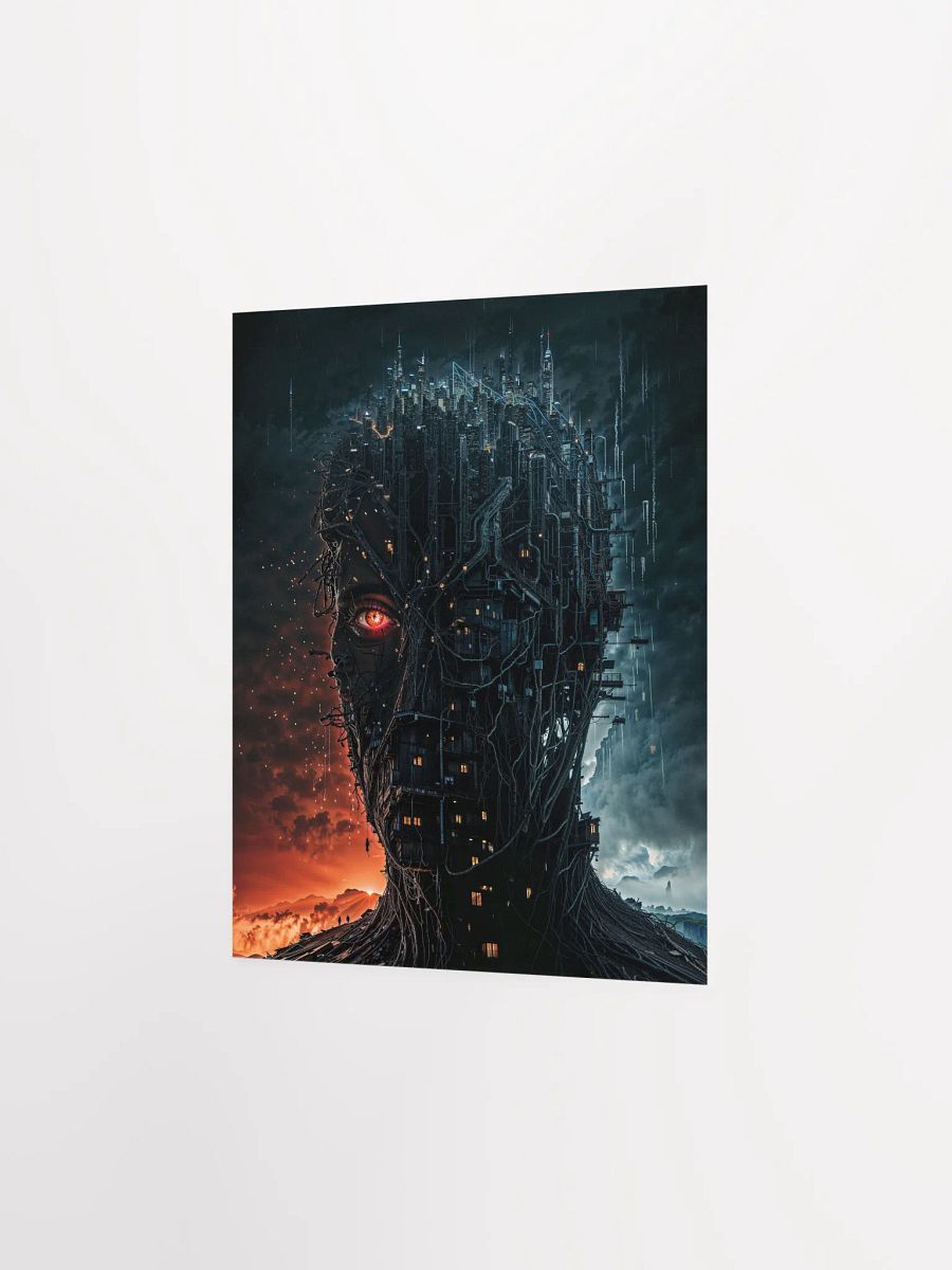 The City Wears a Face Matte Poster product image (14)