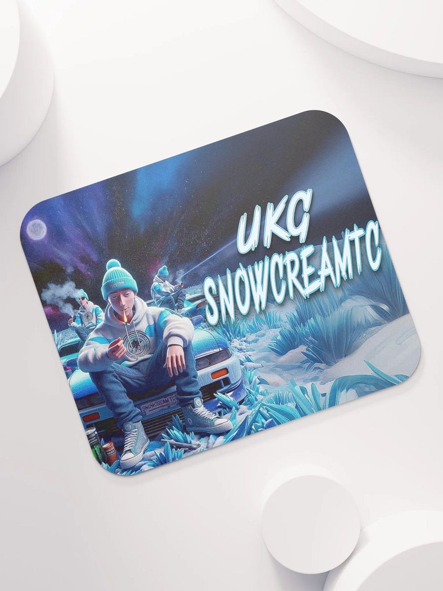 Snowy Mouse Pad (Small) product image (7)