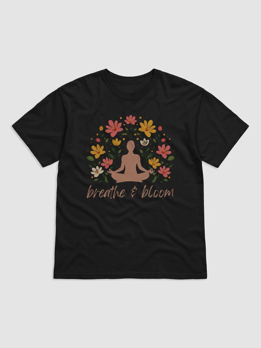 Breathe & Bloom Meditation T-Shirt product image (1)