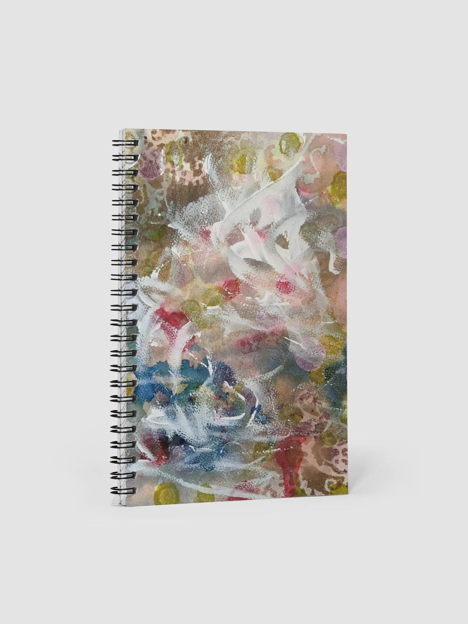Flourish with Gold Spiral Notebook product image (1)