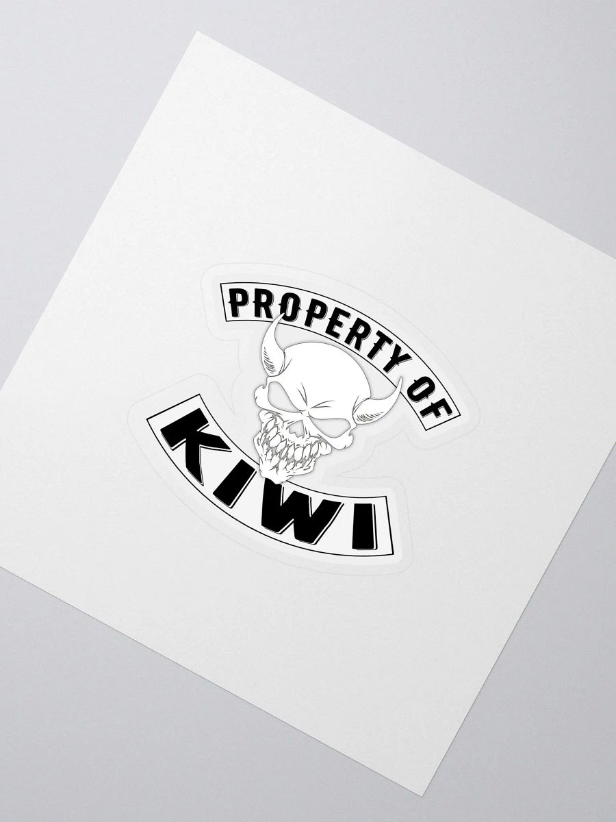 Property of Kiwi Sticker product image (2)