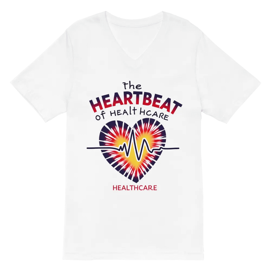 Vitality Pulse Healthcare V-Neck Tee product image (2)