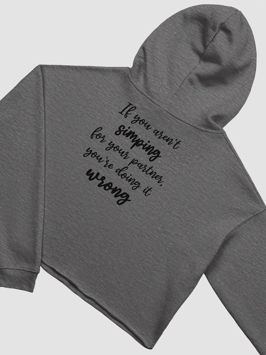 Simp Cropped Hoodie product image (8)