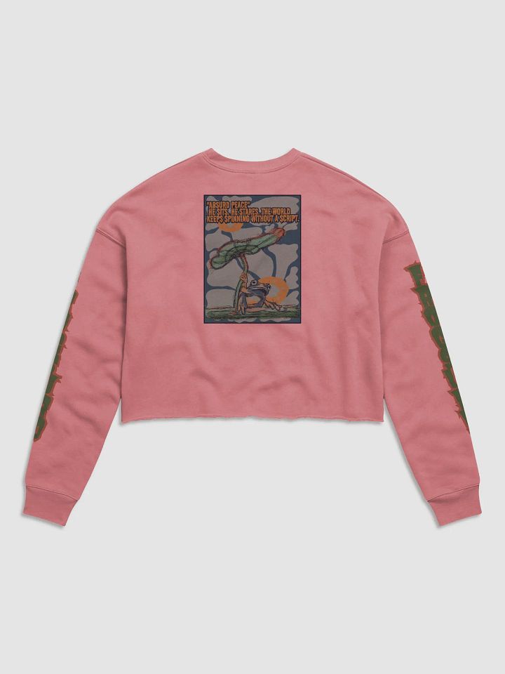 THE FROGSURD Bella+Canvas Women's Fleece Crop Sweatshirt product image (6)