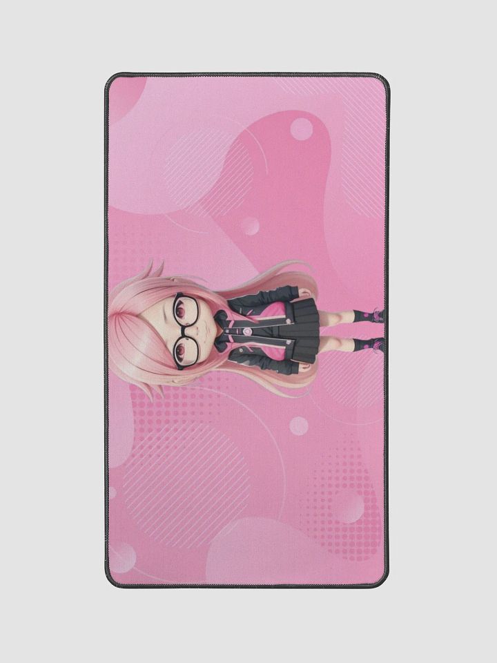 (PINK CHIBI) K Desk Mat 12" x 22" product image (1)
