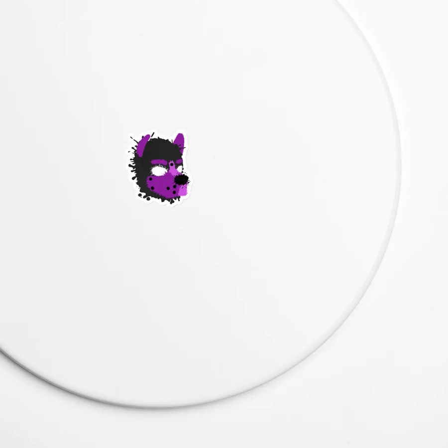Pup Splatter Magnet - Purple product image (6)