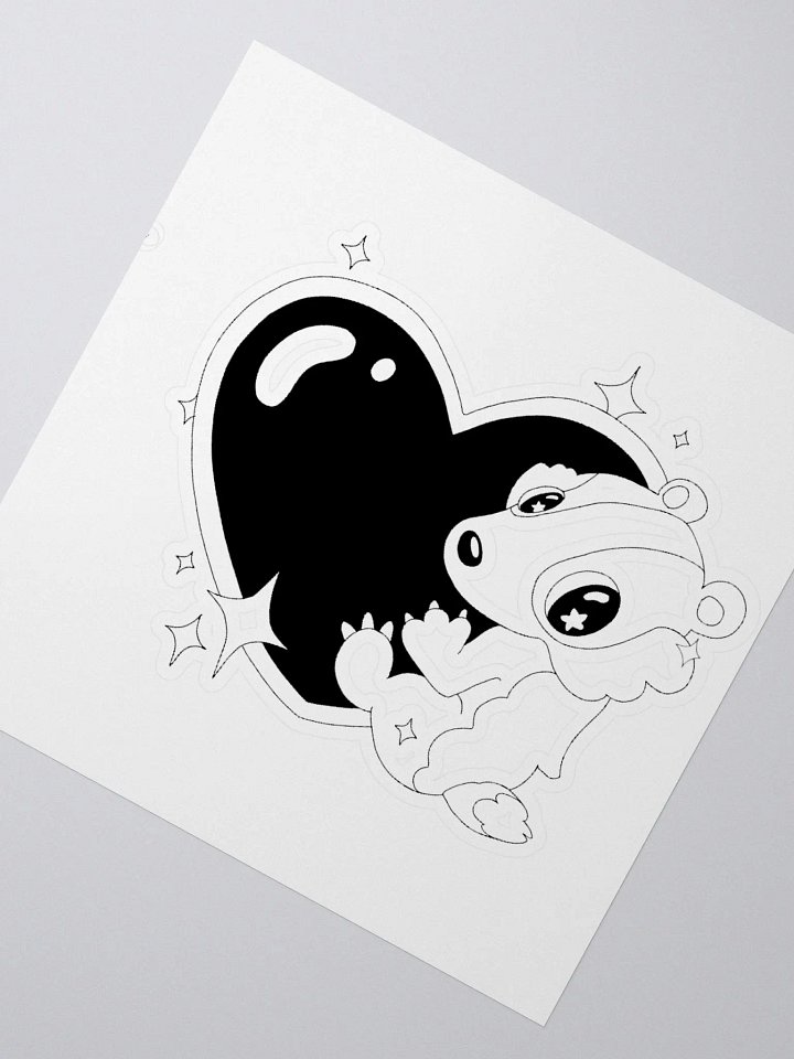 BADGERx FLOAT BLACK | STICKER product image (2)