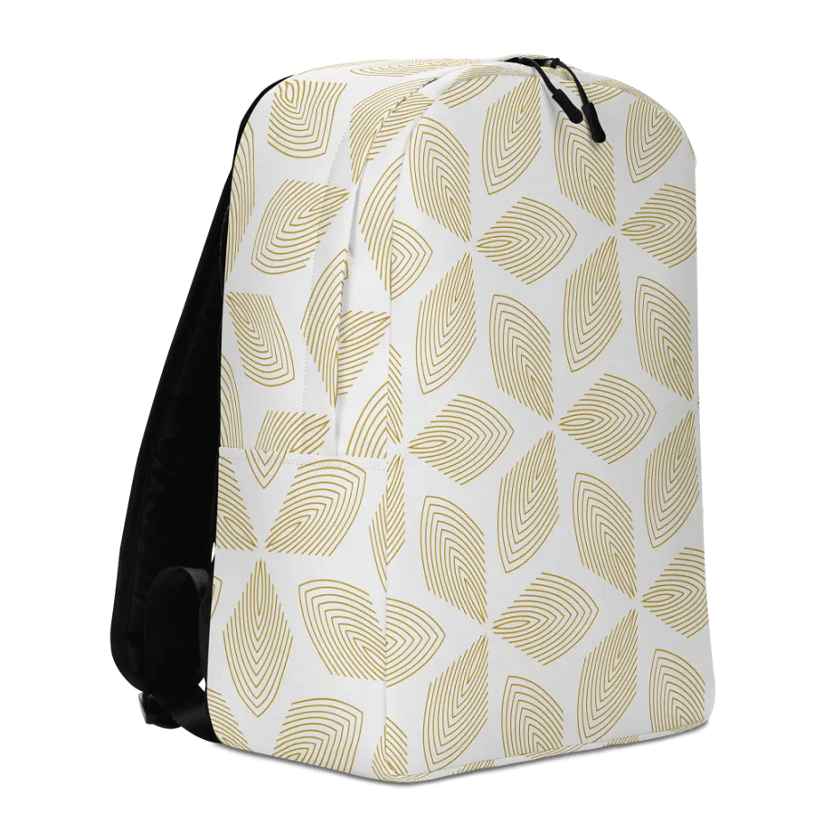 Golden Leaf Luxe – Stylish Everyday Backpack product image (3)