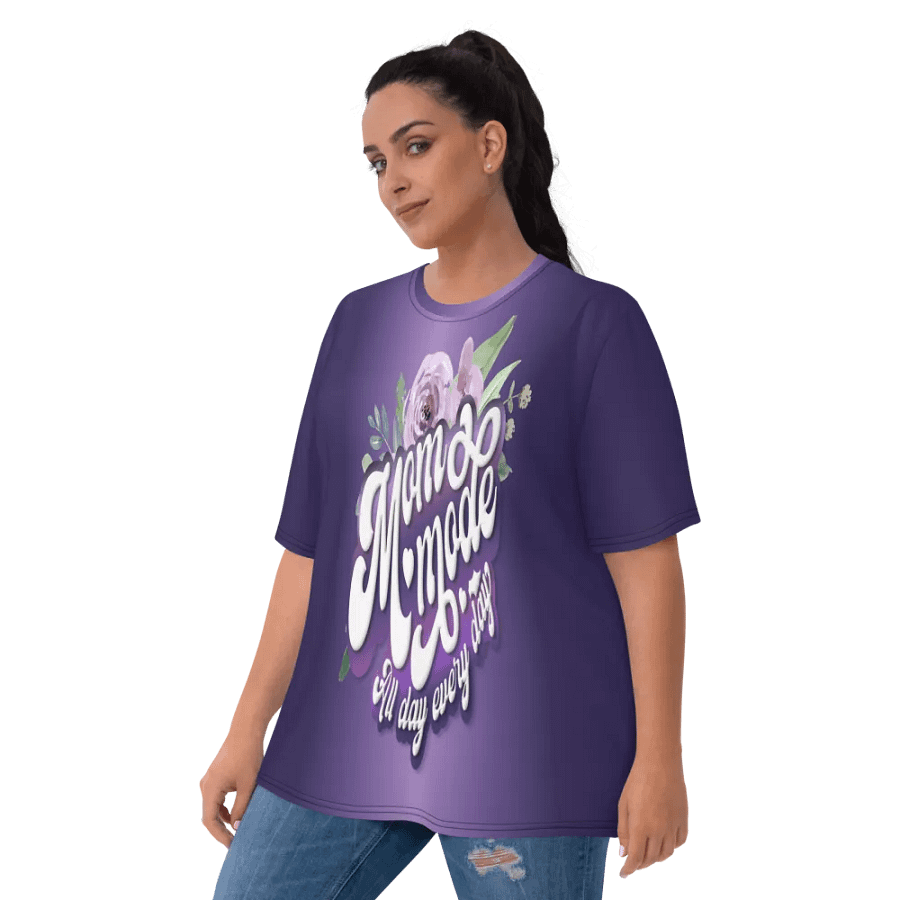 Mom Mode All Day Every Day All Over Print T-shirt product image (3)