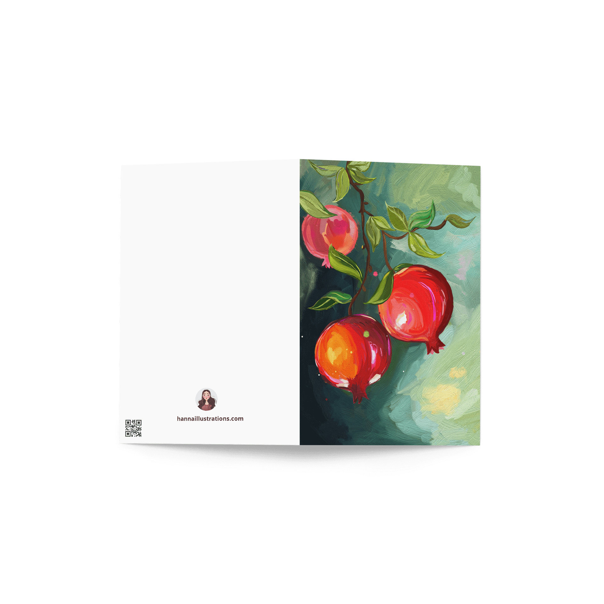 Pomegranate Rosh Hashanah Card product image (4)