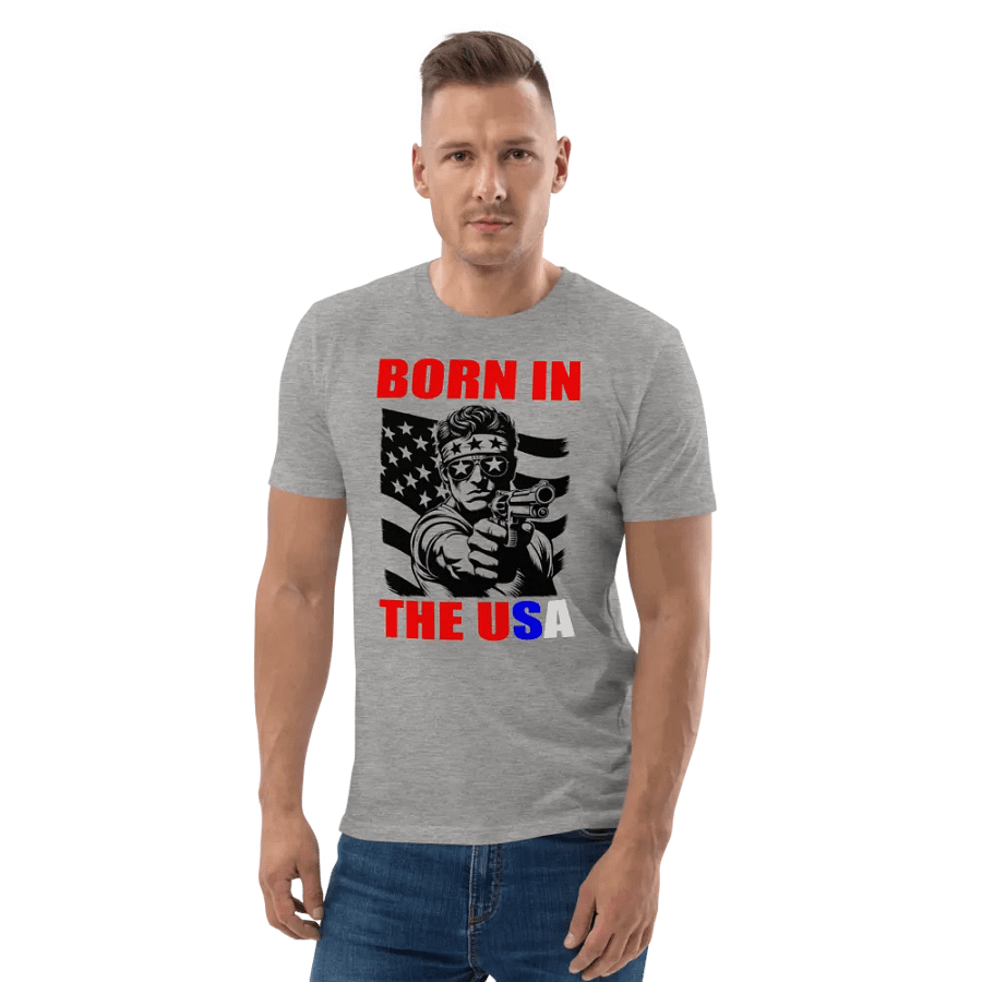 Born in the Usa  patriotic patriot t shirt product image (4)