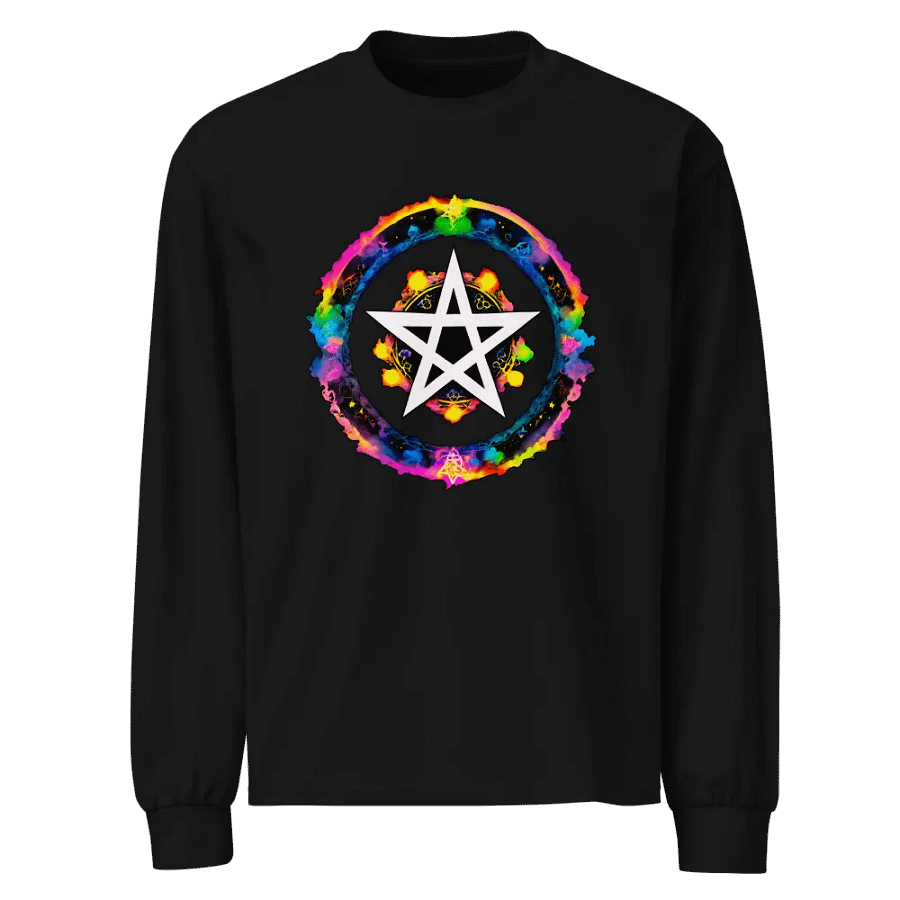 [Pentagram] Unisex Premium Heavyweight Long Sleeve Shirt product image (1)
