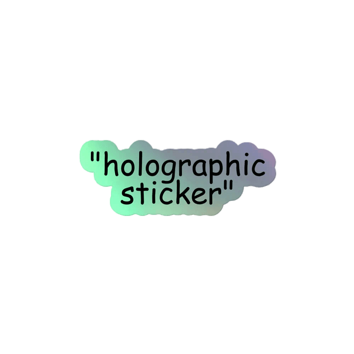 "holographic sticker" holographic sticker product image (2)