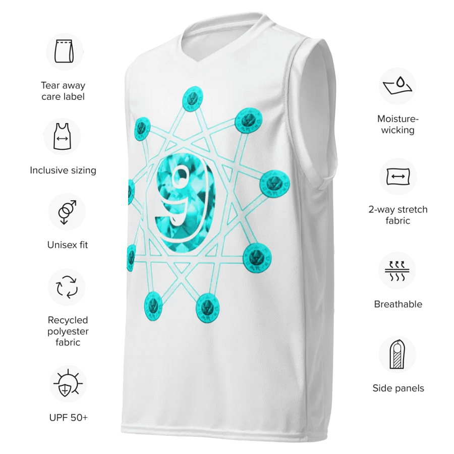 9th Kaliber Brand Basketball jersey 2 product image (7)