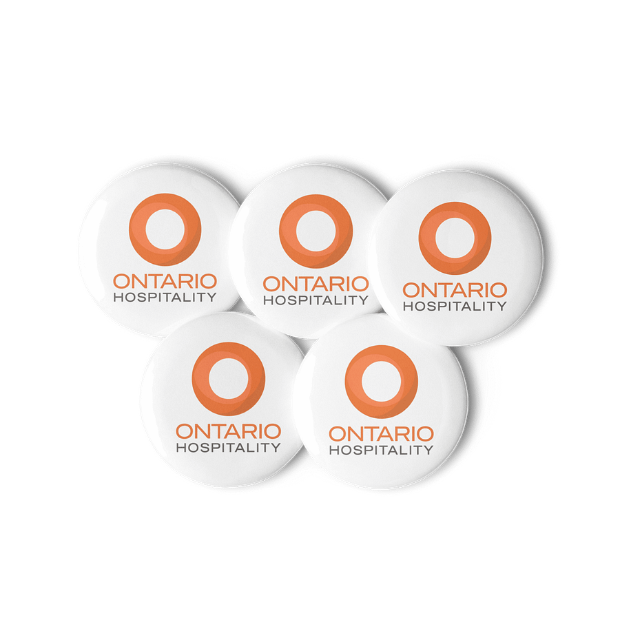 Ontario Hospitality Pin Button Set product image (3)