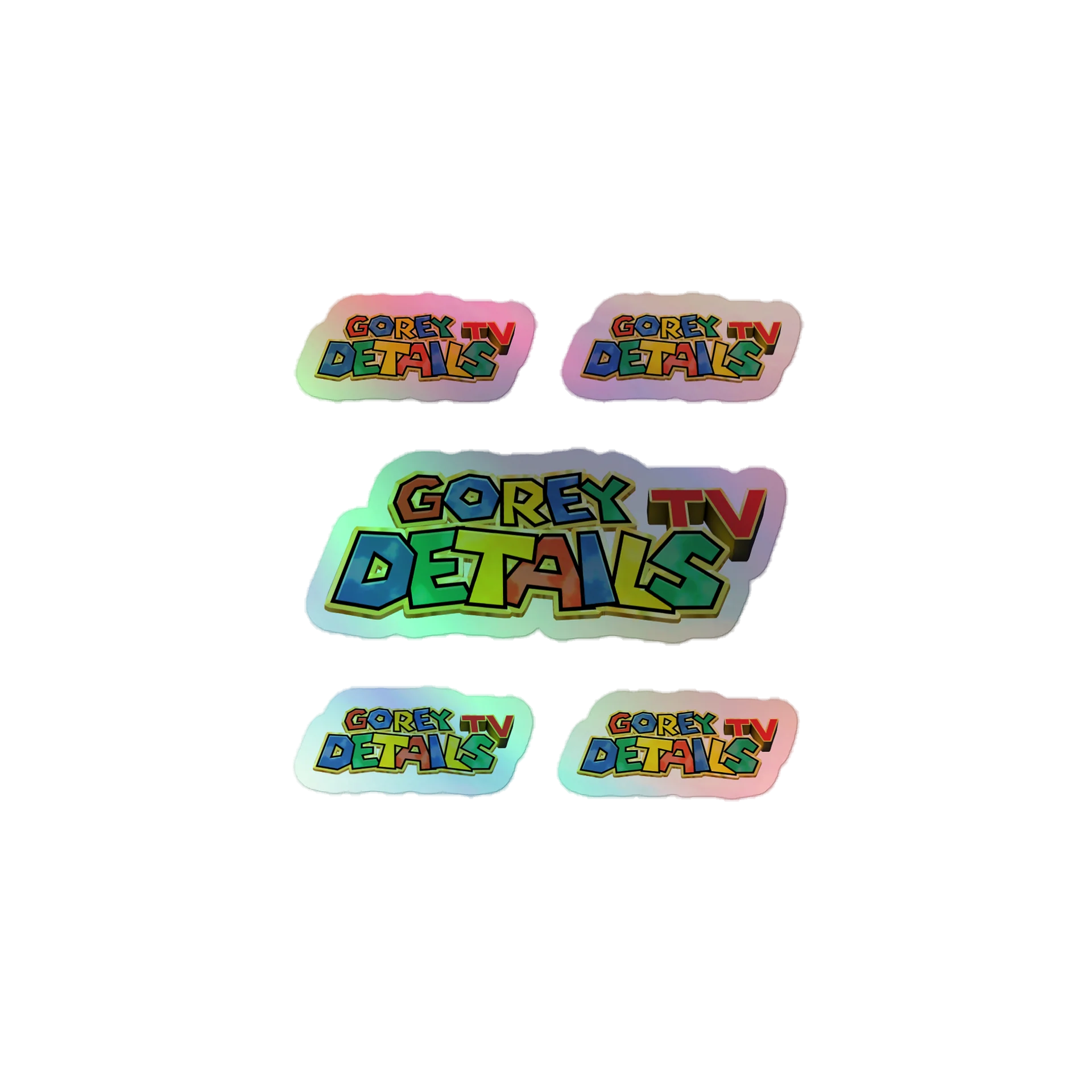 It's-a me! - Kiss-Cut Holographic Sticker Sheet product image (1)