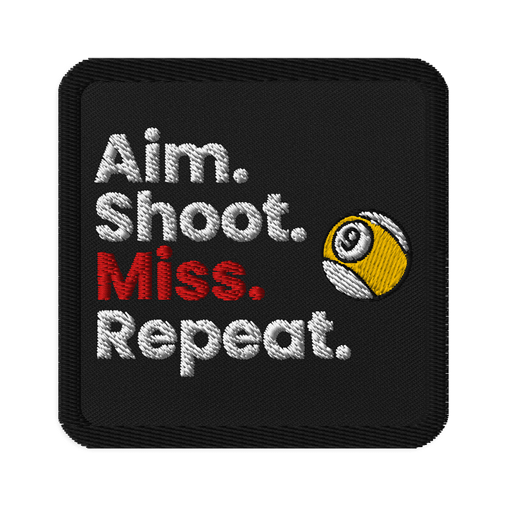 9-ball Pool Life Patch (Black) product image (1)