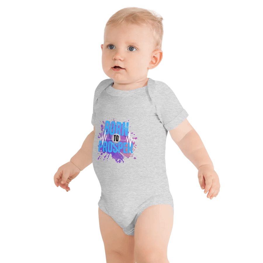 Born to Prosper Baby Onesie product image (3)