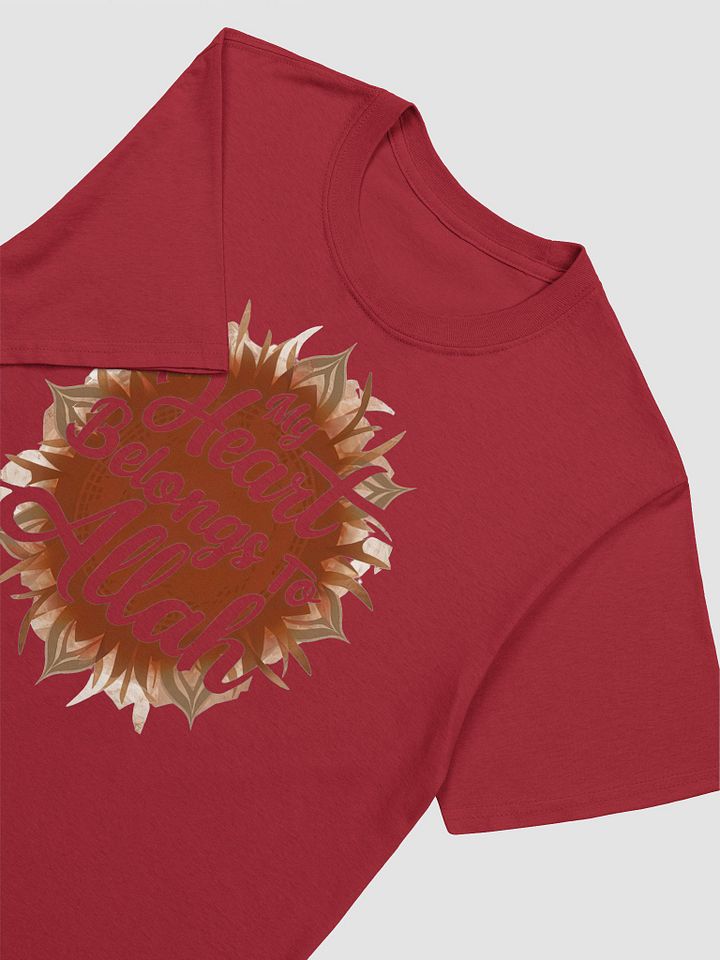 My Heart Belongs to Allah - Devotional and Inspirational Graphic Tee product image (2)