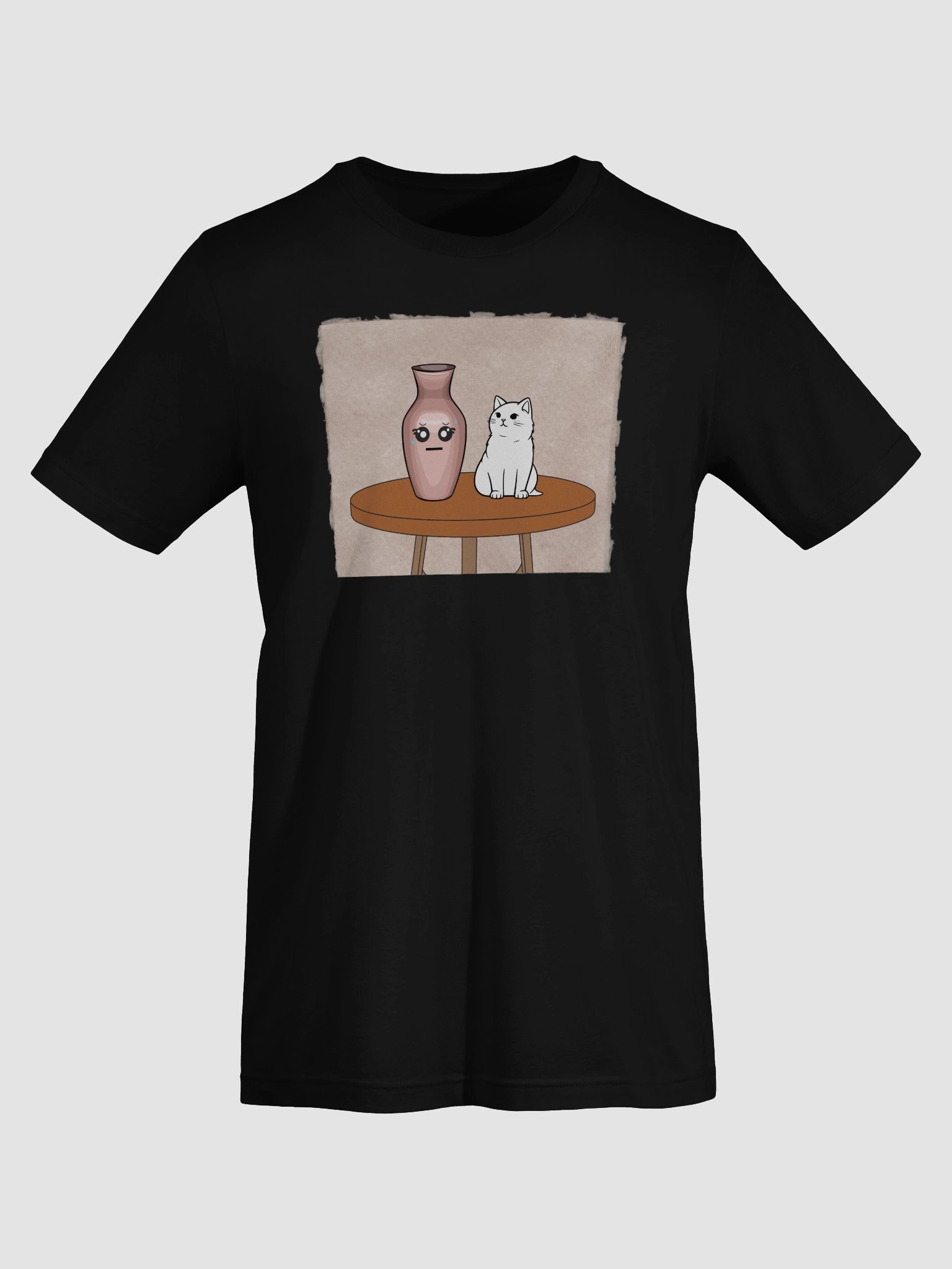 Cat and Vase - T-Shirt product image (7)