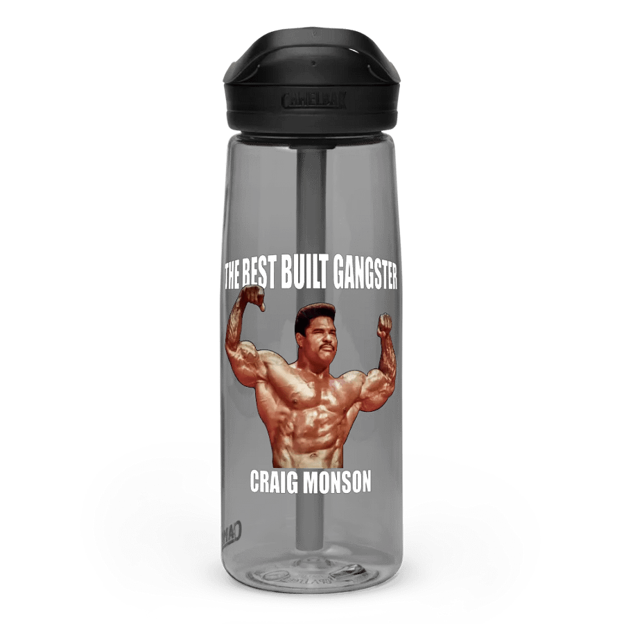 The Best Built Gangster Craig Monson Water Bottle product image (1)