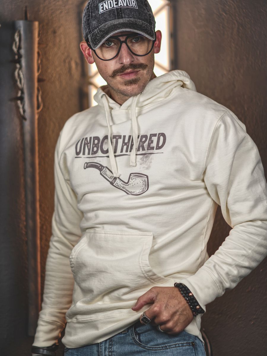 UNBOTHERED Hoodie Bone product image (8)