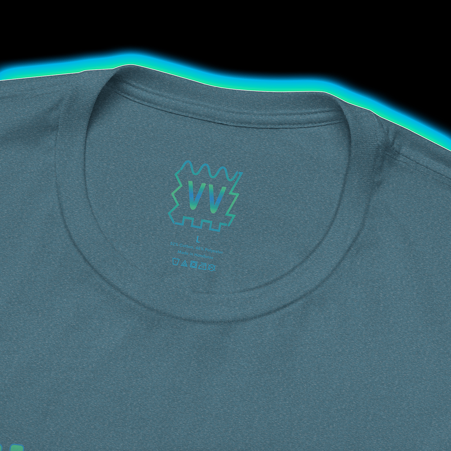 EMS Synthi T-Shirt - AKS VCS3 Electronic Music Studios London by Vintage Voltage (CYAN PRINT) product image (2)