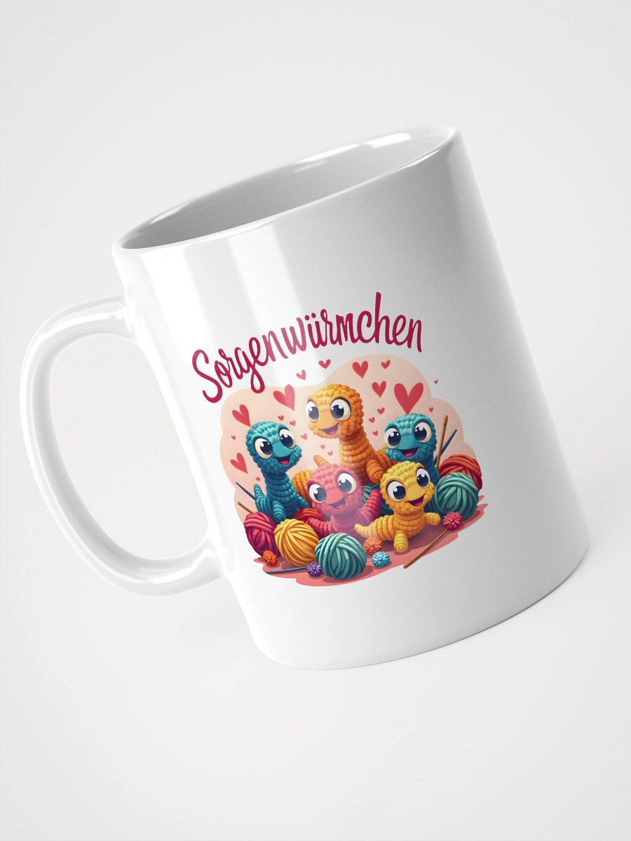 Sorgenwürmchen Tasse, Worry Worm Mug, Nr. D001 product image (9)
