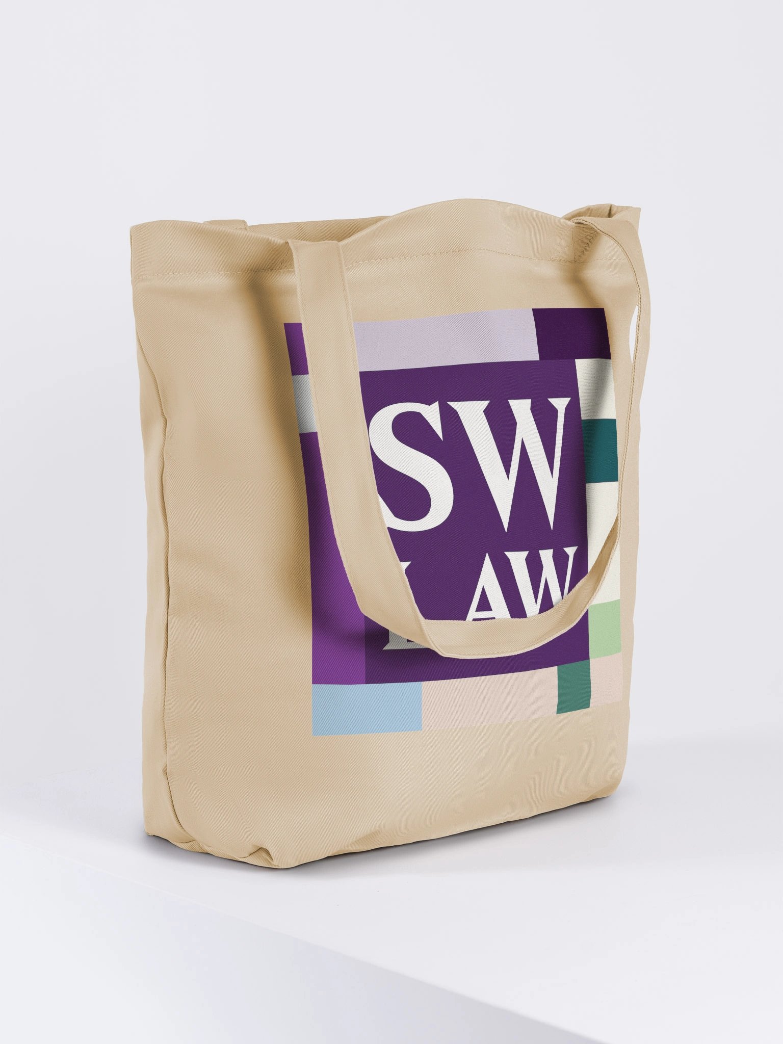 SWLAW Logo with Brand Colors- Tote product image (4)