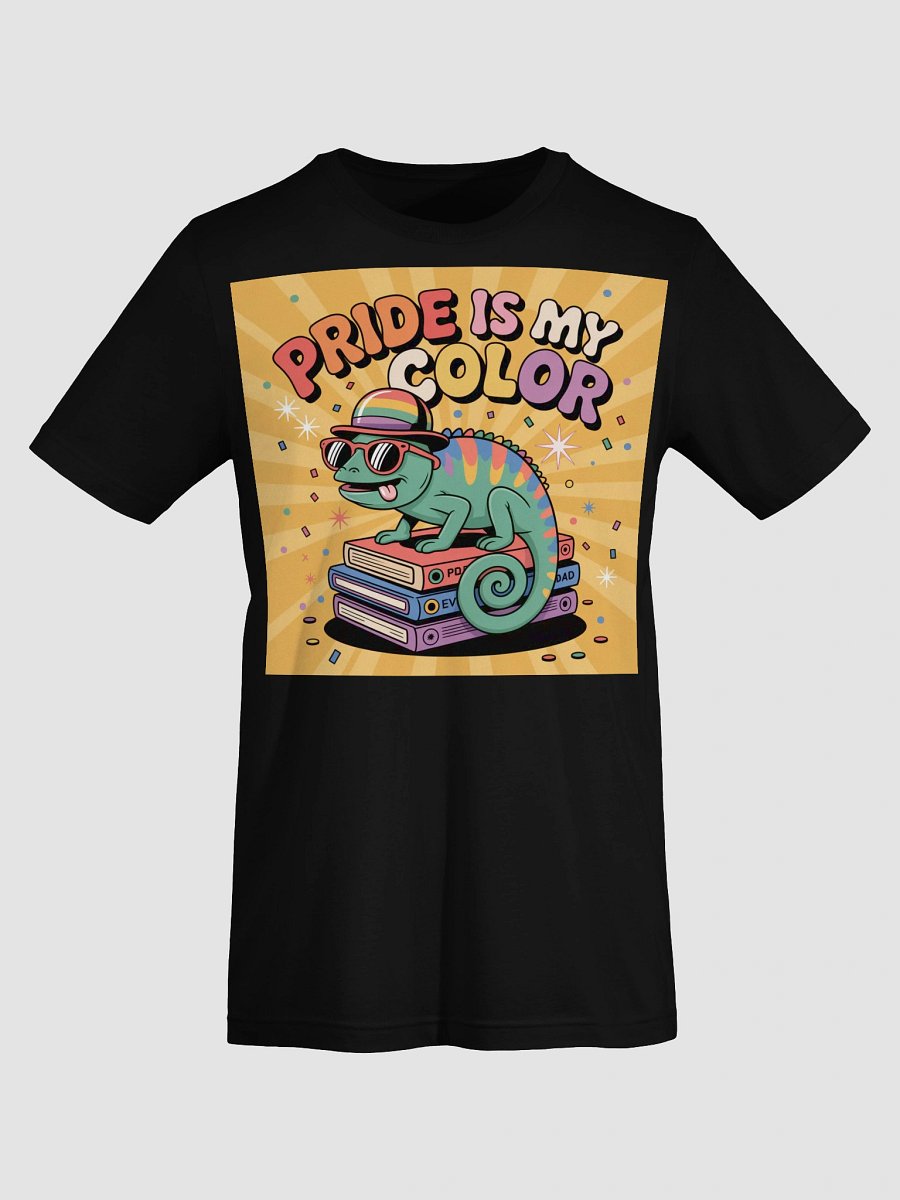 Unisex Supersoft Pride T-Shirt - 'Pride Is My Color' with Chameleon Design | Graphic Grove product image (75)