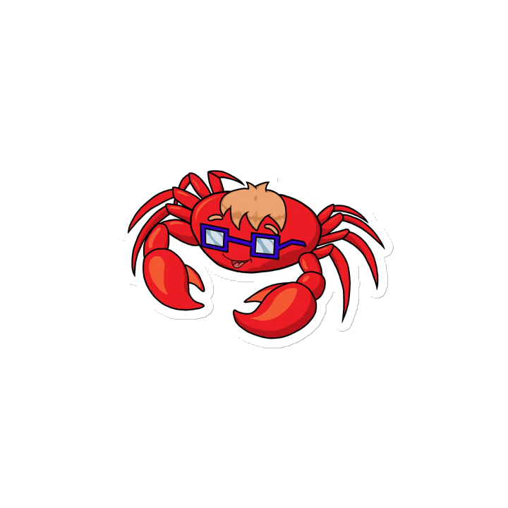 Crab Lee fridge magnet product image (2)