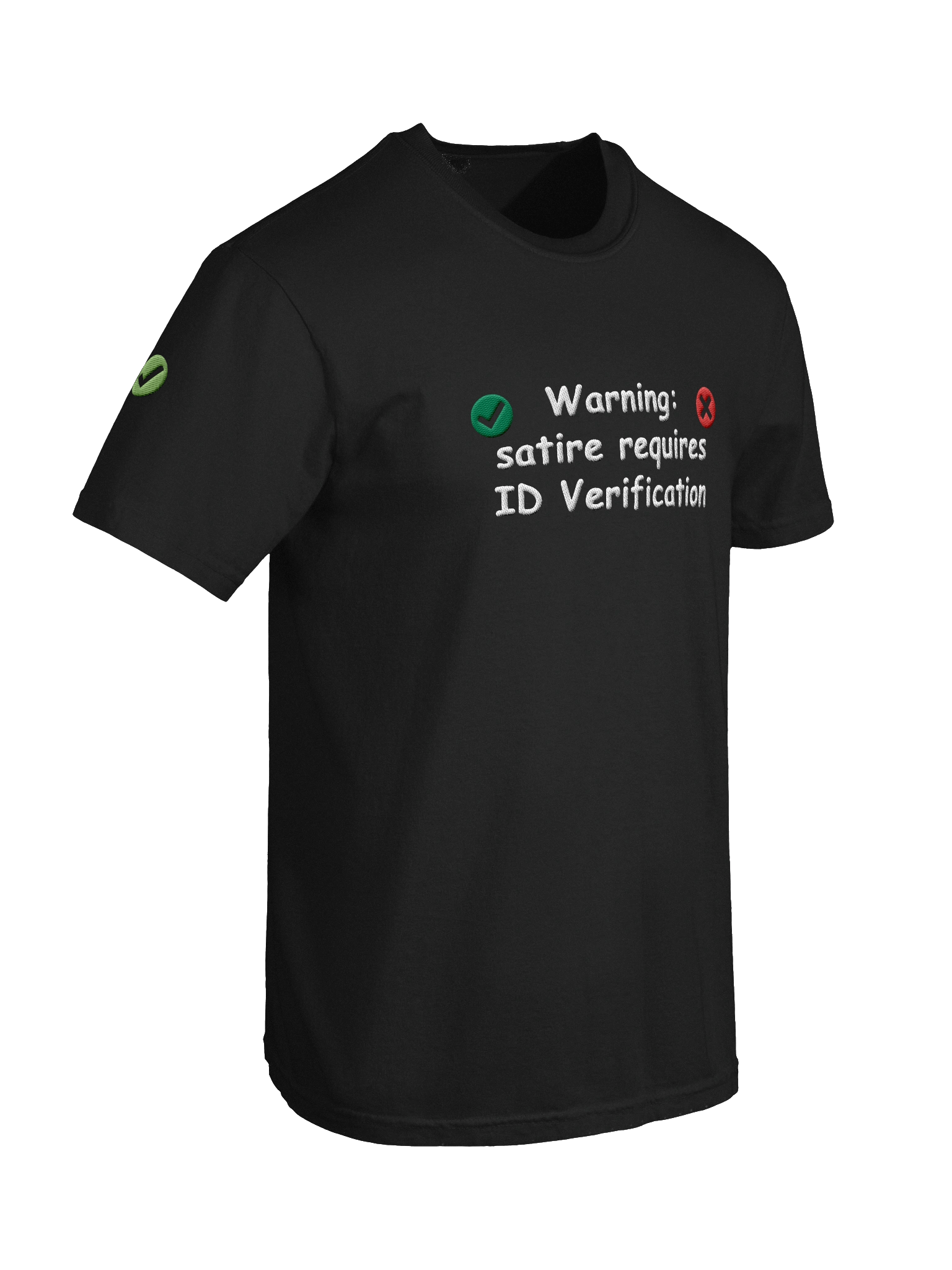 ID Verification | Embroidered Tee product image (22)