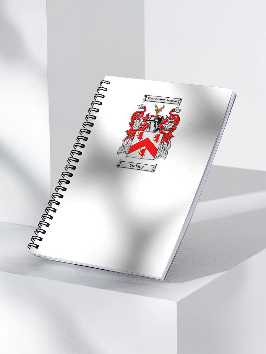 Stokley Family Crest - Notebook product image (3)