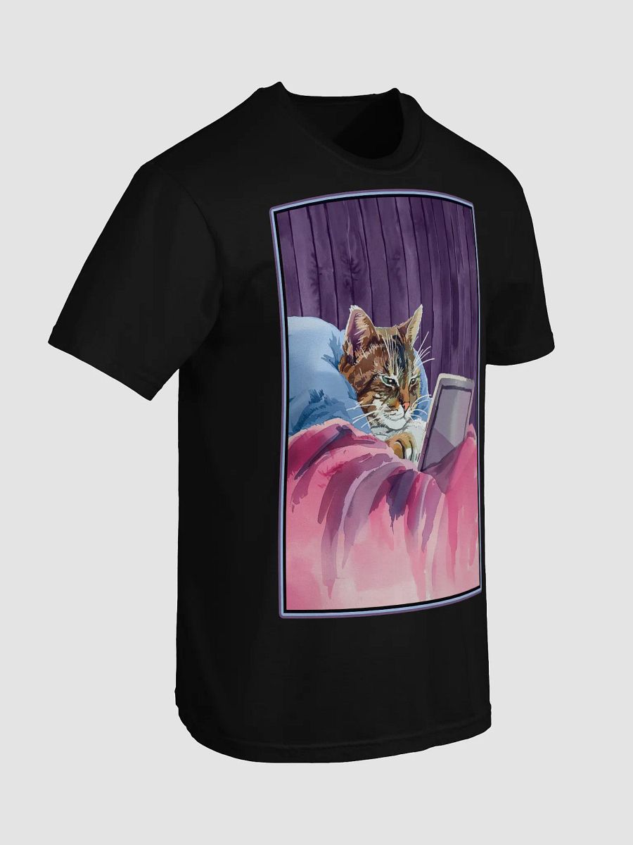 21st Century Digital Cat – Fun Feline T-Shirt product image (55)