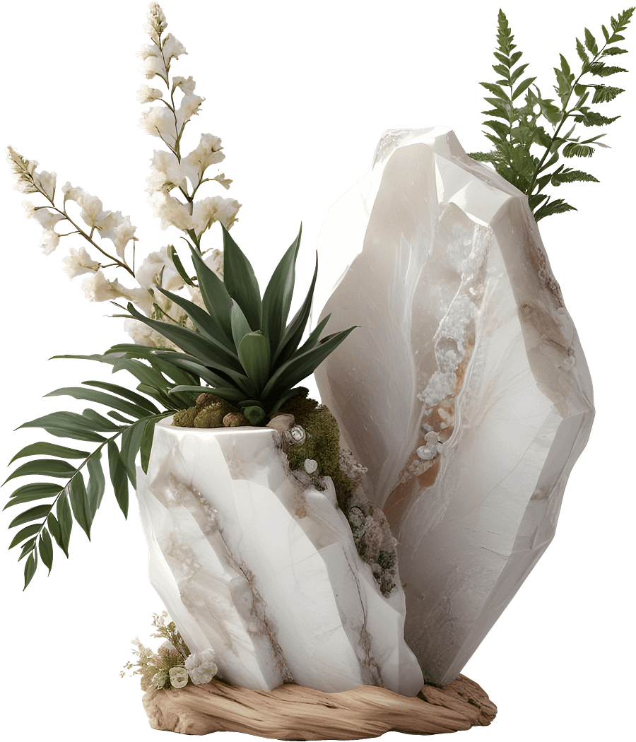 Terra Elegance set 8 object – Boho Chic spa decor product image (9)