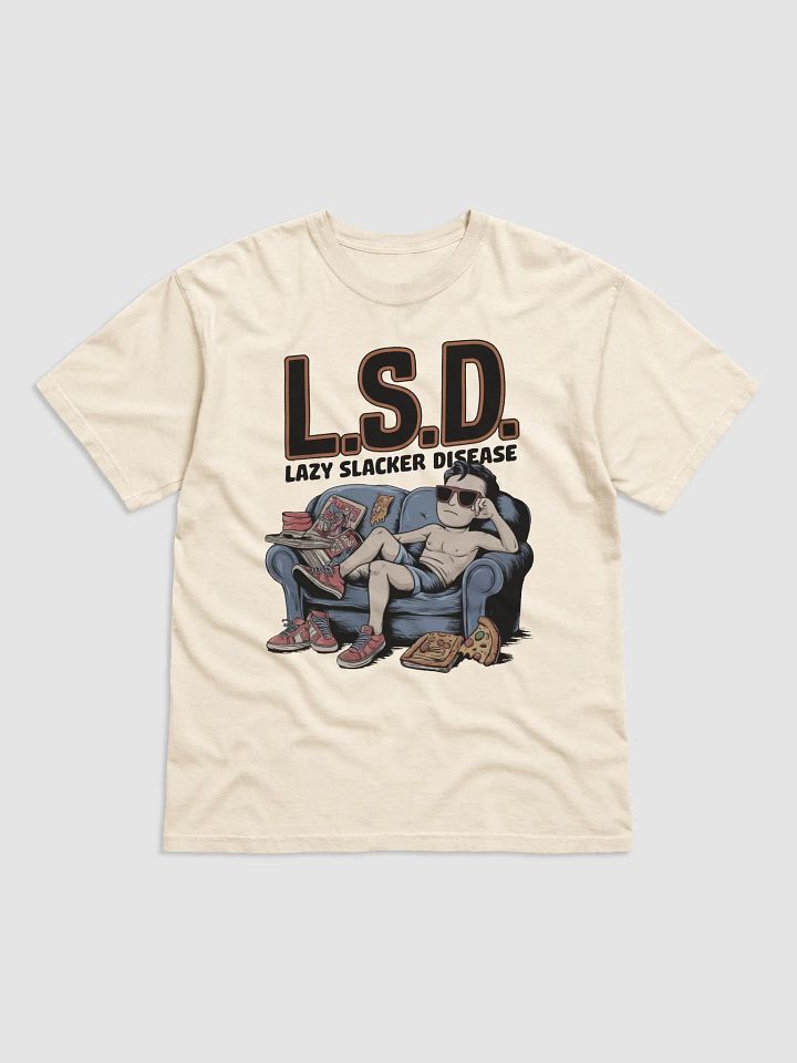 L.S.D. Lazy Slacker Disease Graphic T-Shirt product image (2)