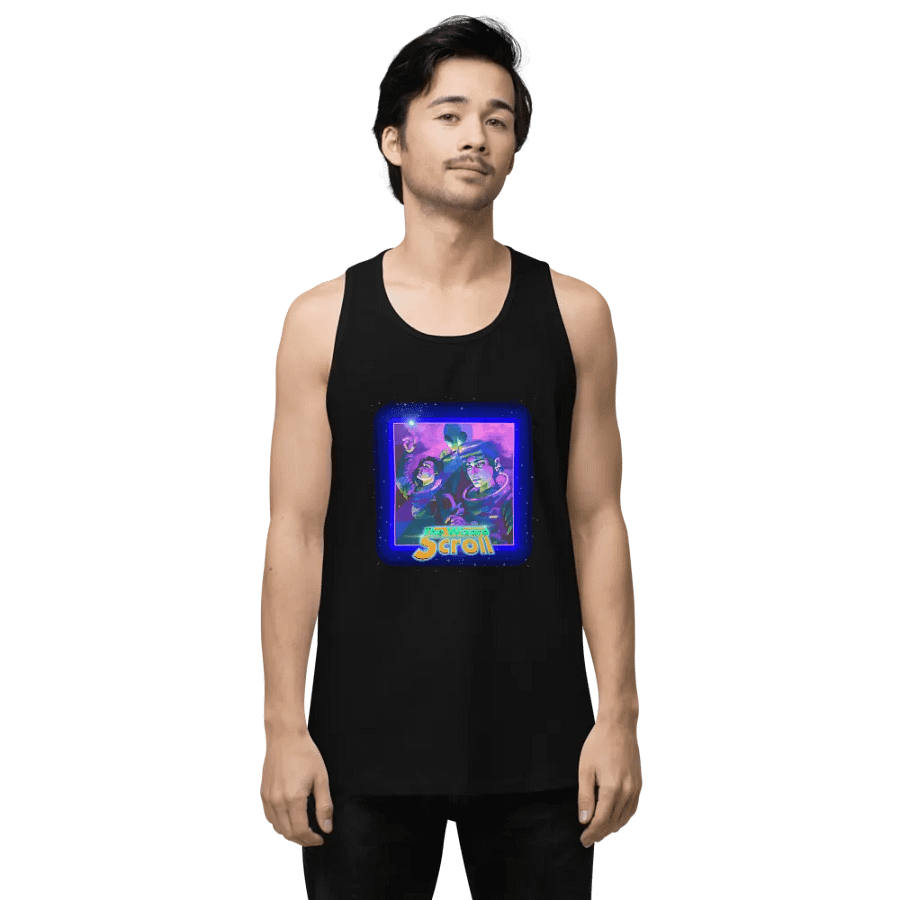 Wizard Scroll IN SPACE Men's Tank product image (1)
