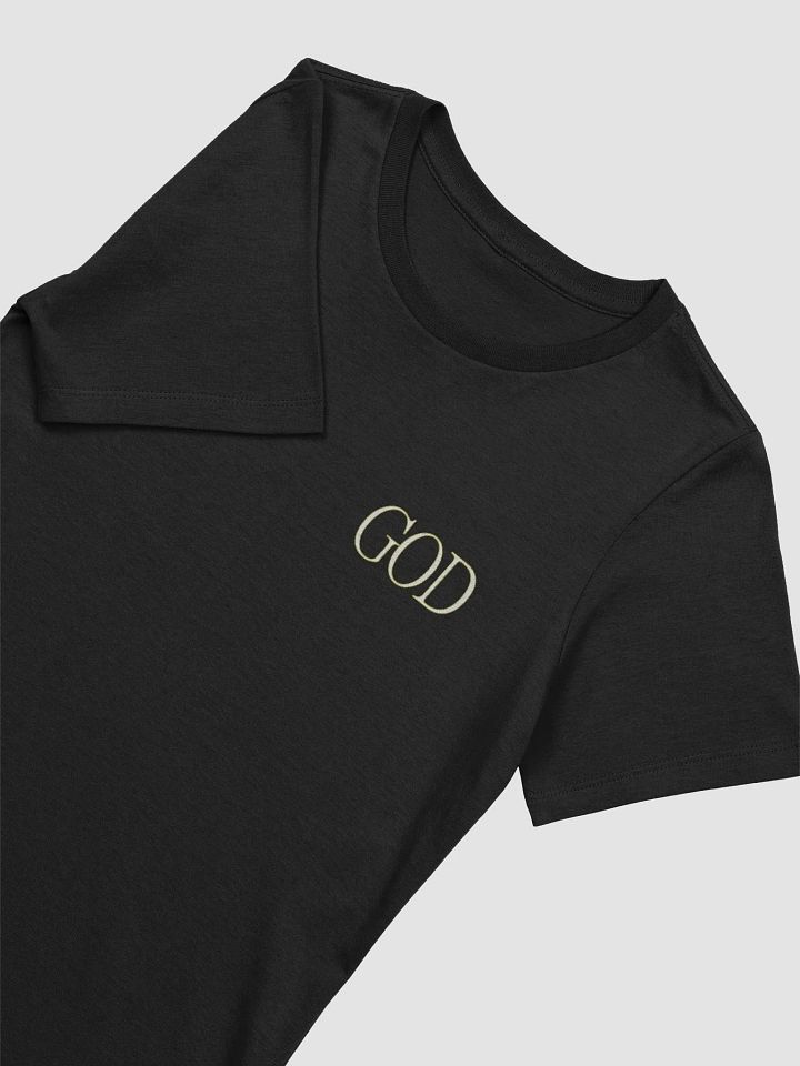 Good Vs Evil - God's In My Heart - Bella+Canvas Women's Supersoft Relaxed-fit T-Shirt product image (1)