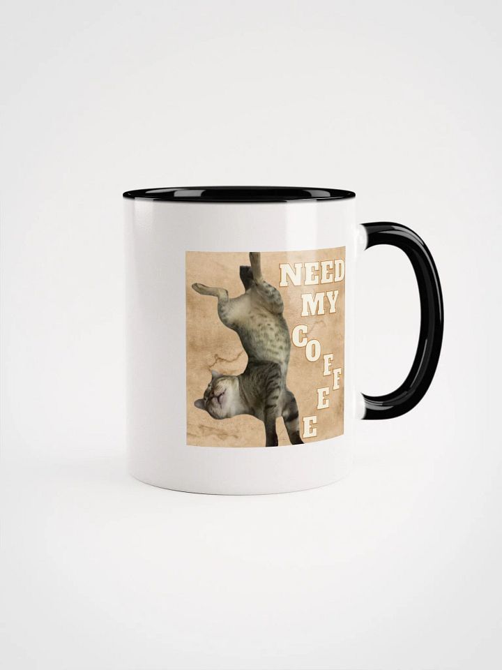 Need My Coffee glossy mug with color product image (1)