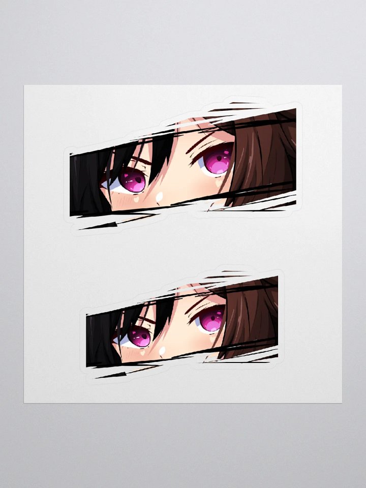 TotallyAdri Peeking Kiss Cut Stickers product image (1)