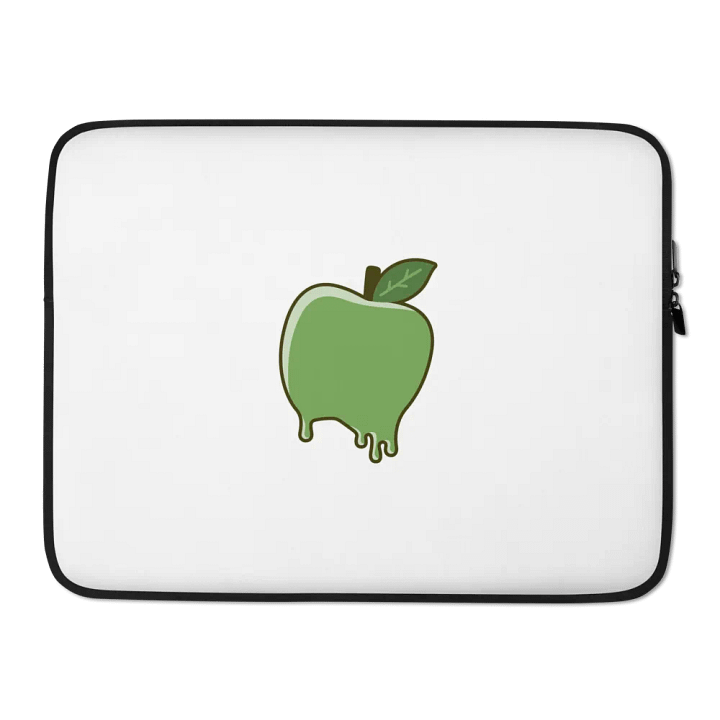Melting Green Apple Laptop Sleeve product image (2)