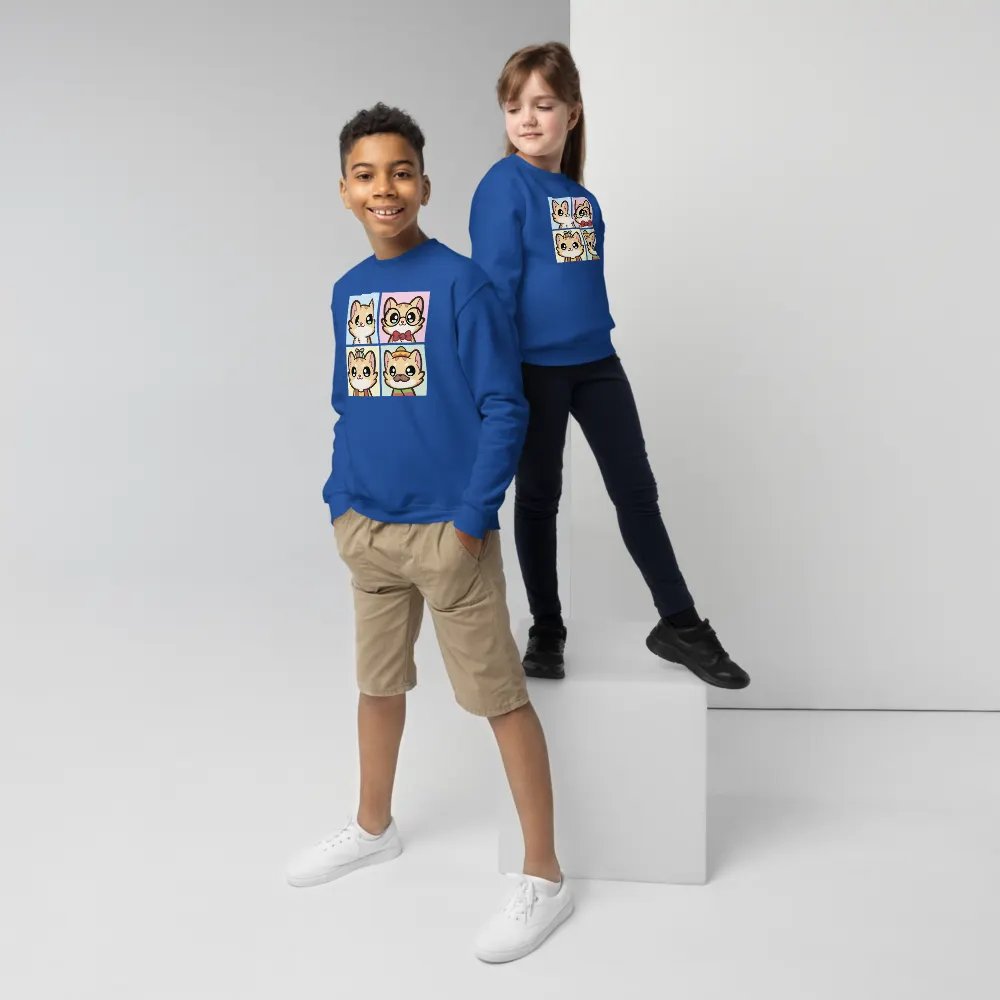 Toti Badges Youth Sweatshirt product image (5)