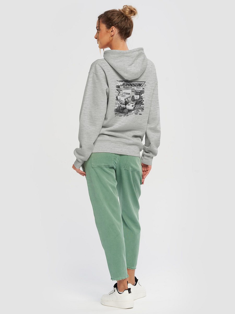 Hayes Johnson 4L Hoodie with Black and White Graphic product image (30)