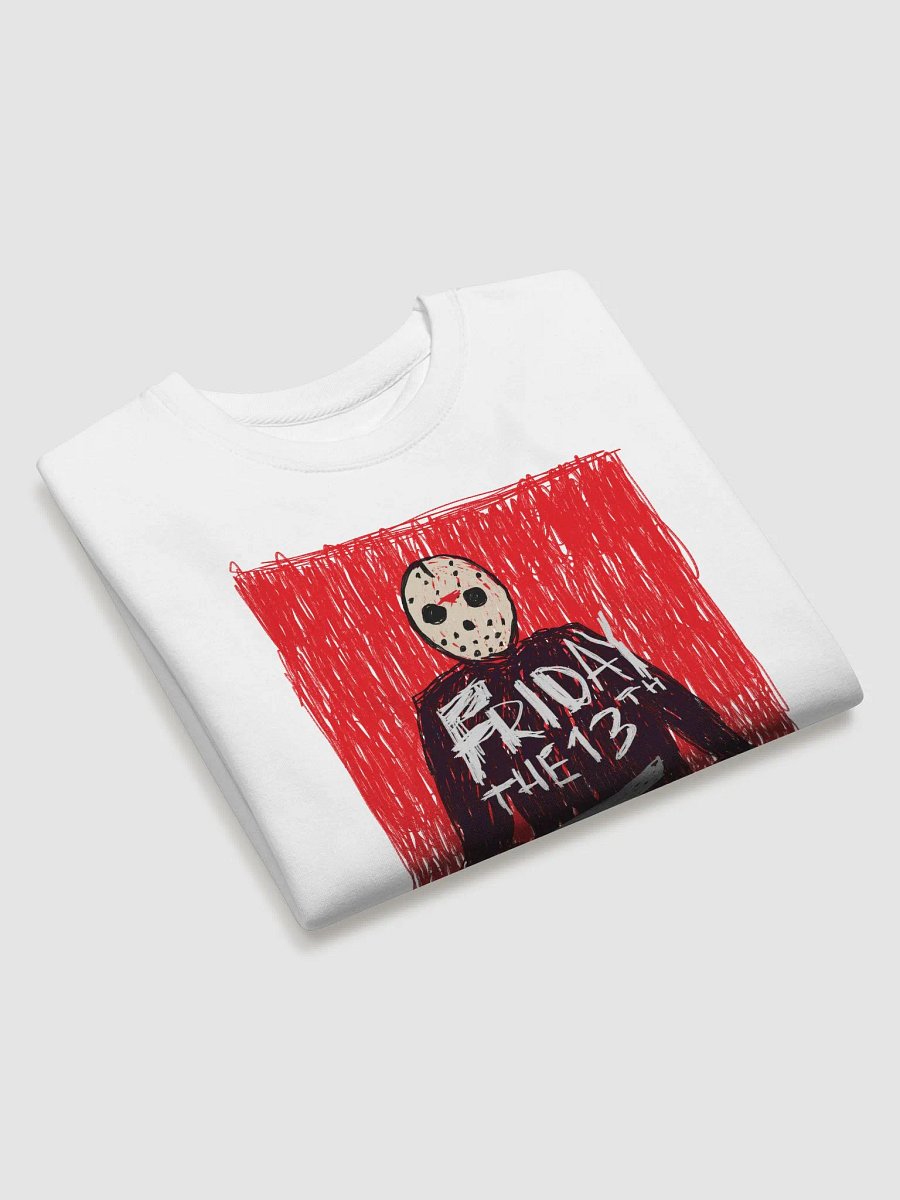🔪 "JASON" CreepyKids Unisex Sweater Horror Art Print 🔥 product image (3)
