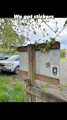 We have stickers. Check the link in bio. 

#stickers #flyfish #pnwflyfishing