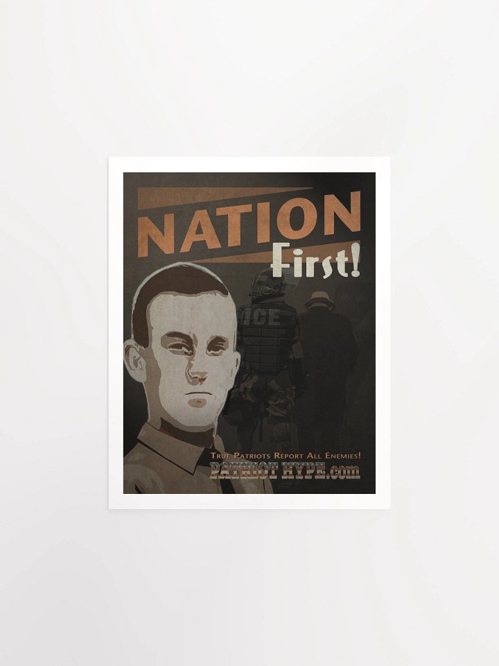 Poster: Patriot Hype - Nation First product image (1)