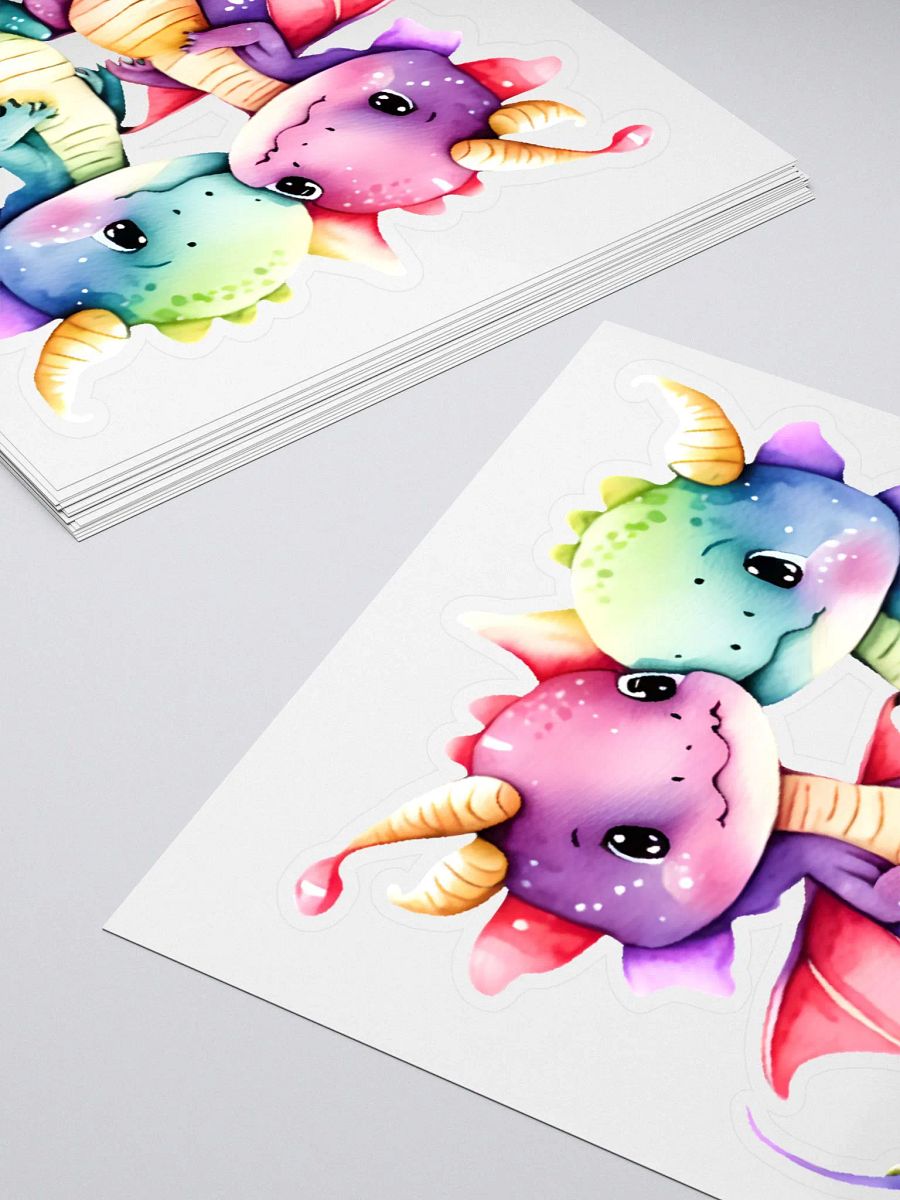 Colorful Dragons (2) - Stickers product image (4)